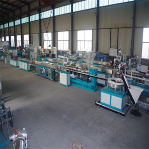Flat drip irrigation pipe production line